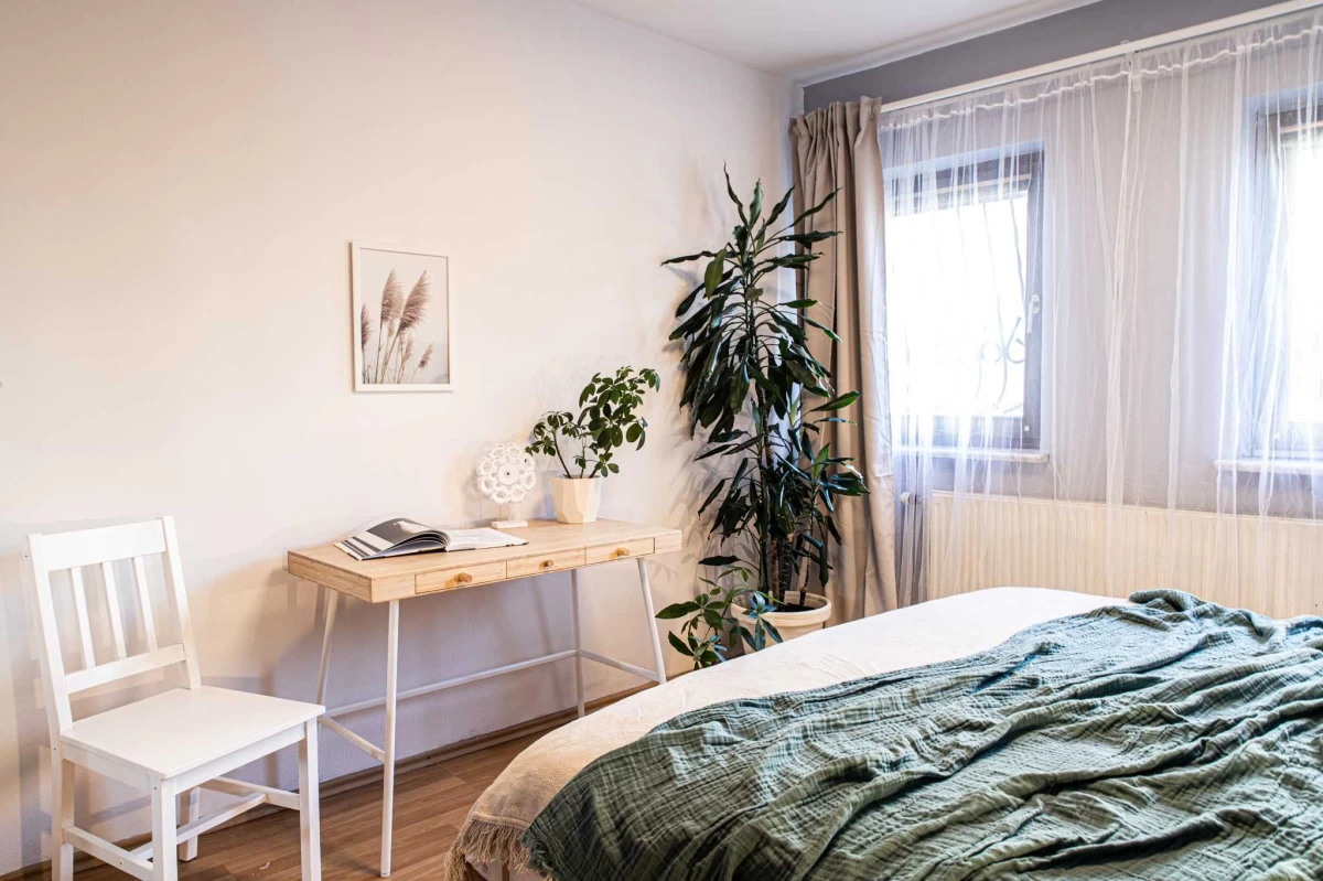 Wynajmę mieszkanie 60m2 (2 pokoje i garderoba), ogród Warszawa