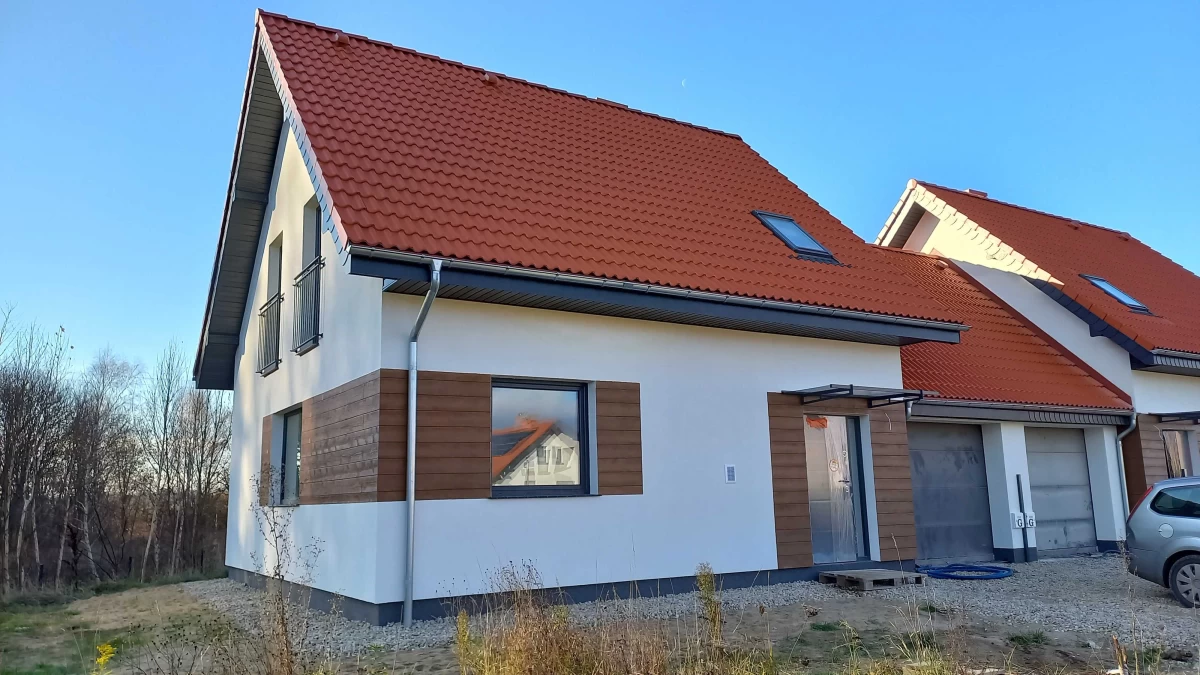 Sprzedam Dom Naterki - bliźniak 118,83 m2 z garażem