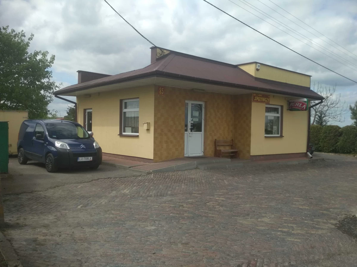 Sprzedam działkę budynek sklep spożywczy Terebiń