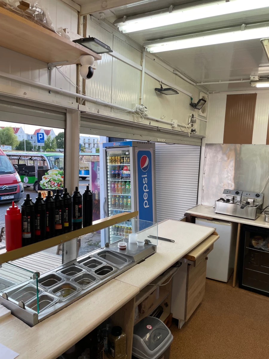 Gotowy biznes Władysławowo - kontener gastronomiczny z wyposażeniem