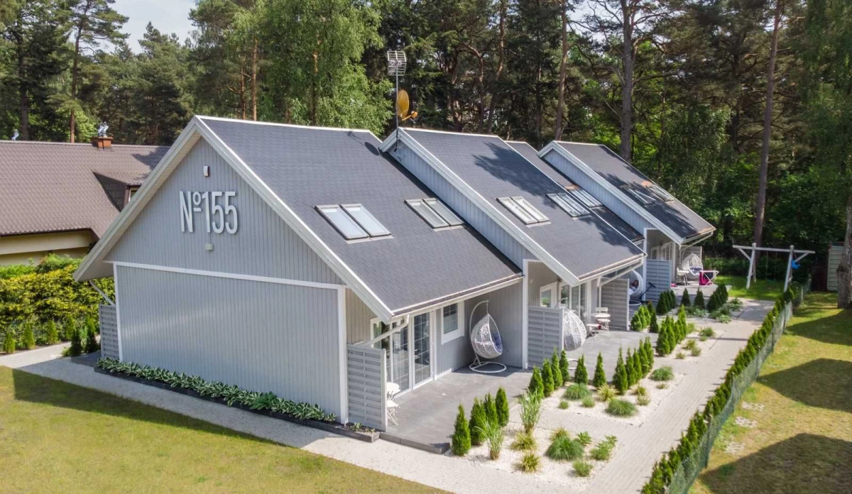 Sprzedam zyskowny pensjonat 8 apartamentów domków przy plaży Pobierowo