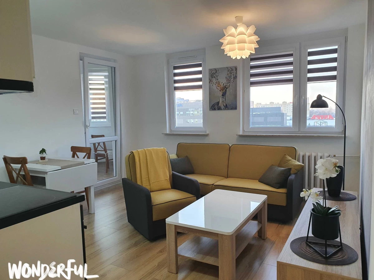 Wynajmę lux 2 pokoje 34 m2 najem Wrocław