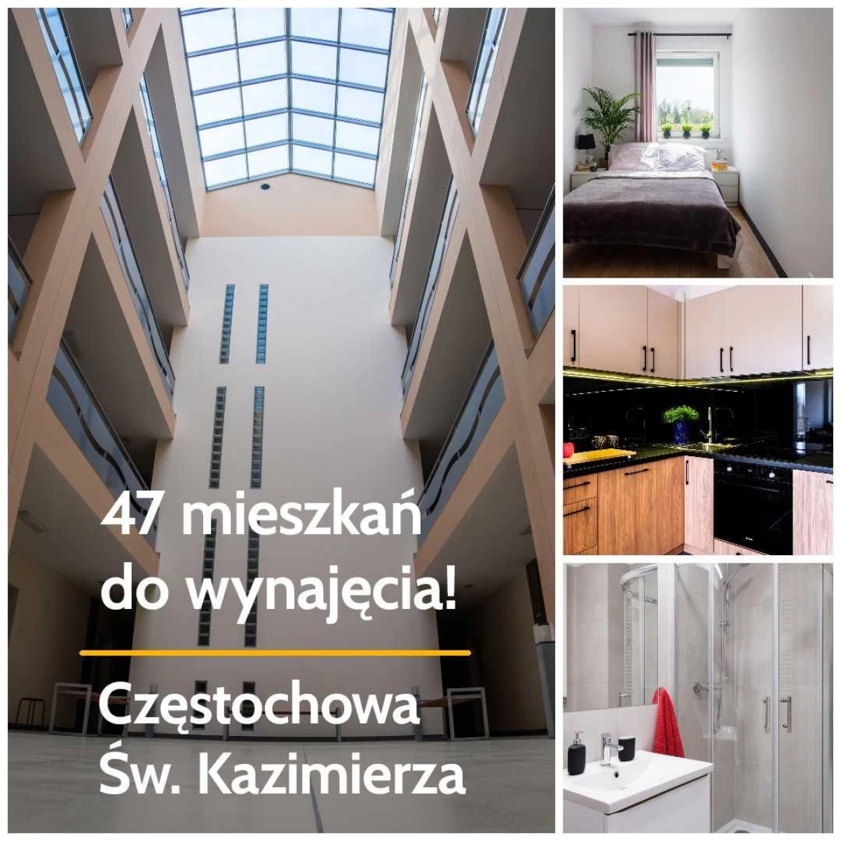 Wynajem - Wysoki standard - pierwszy najemca - blisko centrum Częstochowa