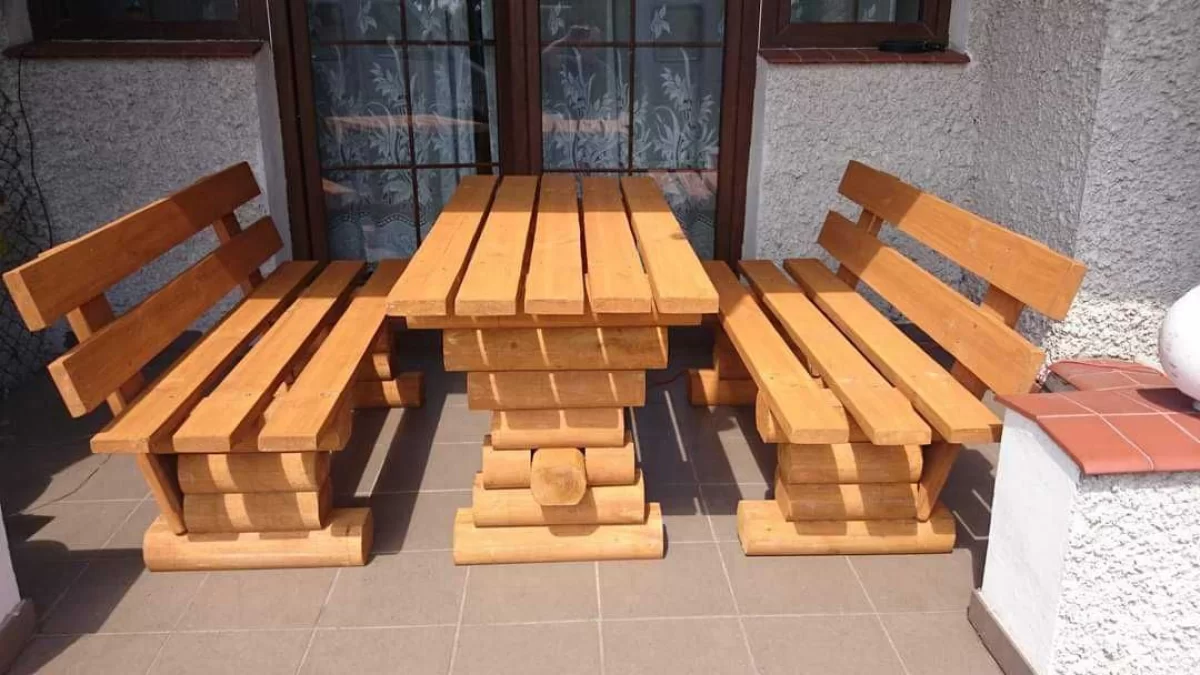 Meble ogrodowe Elbląg Biesiadne. Masywne. Transport gratis!!!