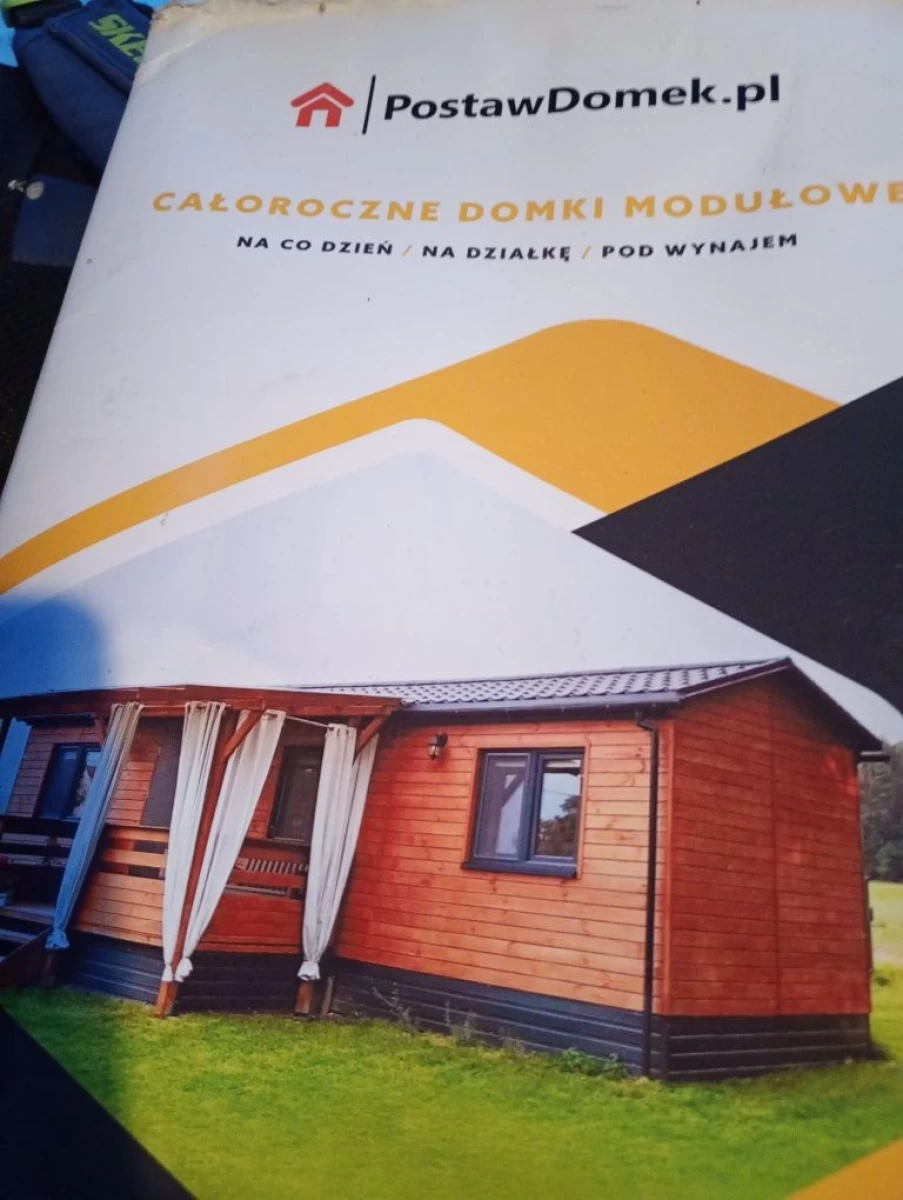 Sprzedam dom modułowy 12m/4m w pełni ocieplony z kompletną łazienką