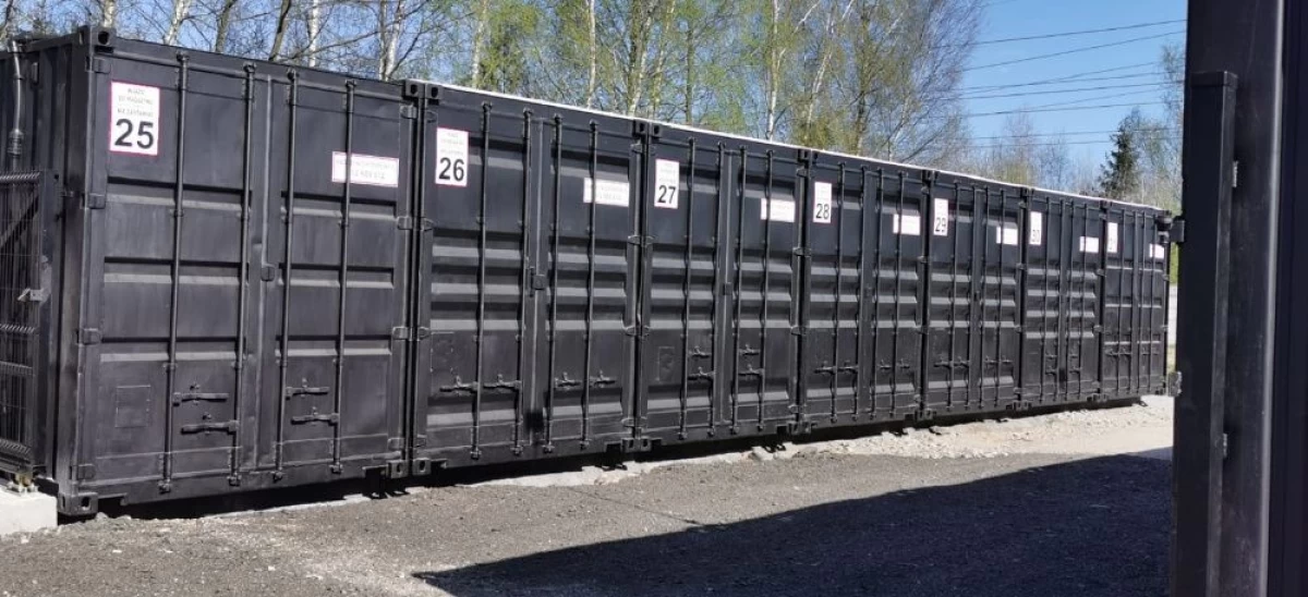 Sprzedam biznes Magazyn 15 m2 Magazyn stacjonarny w kontenerze morskim
