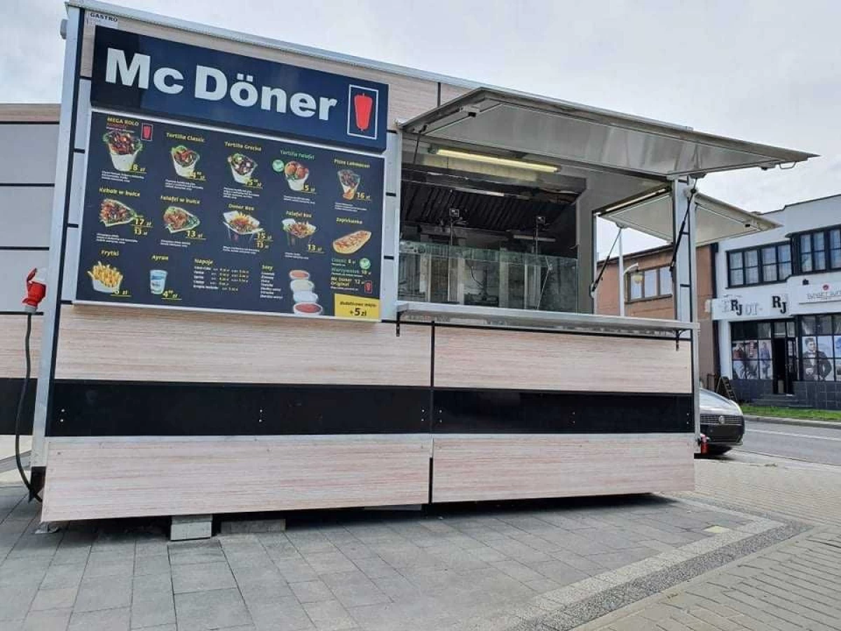 Sprzedam firmę Kebab mobilna przyczepa gastronomiczna typu KEBAB budka 2021