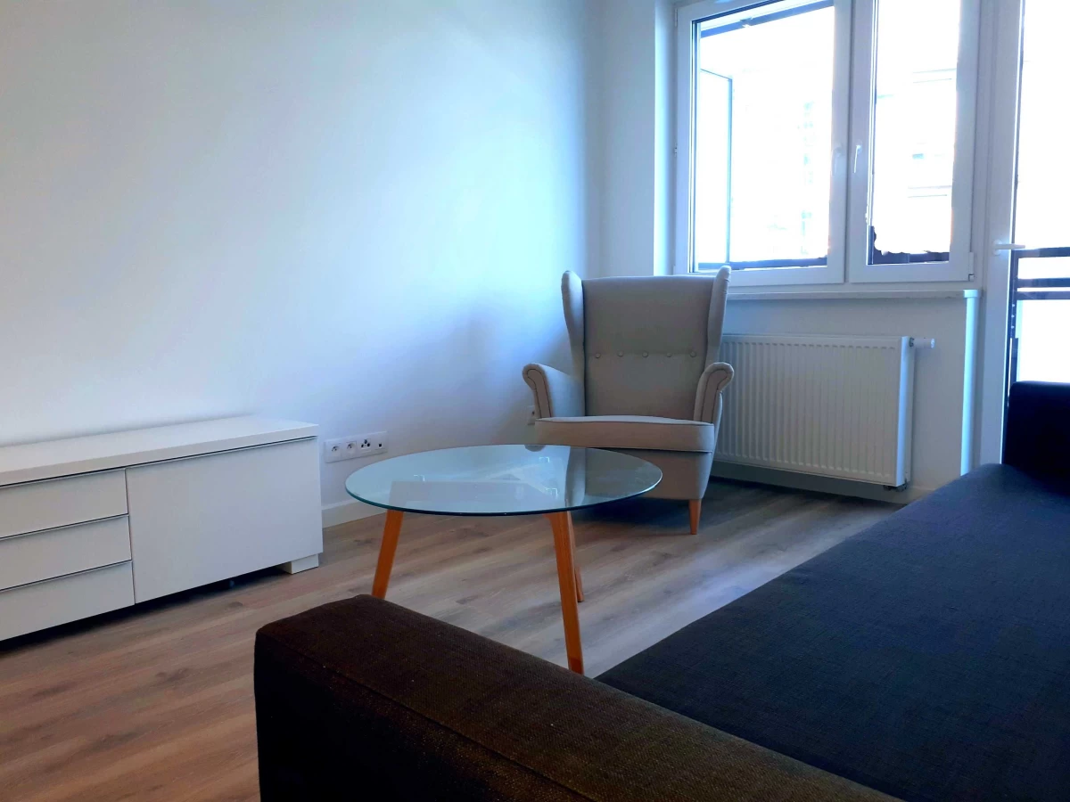 Dwupokojowe mieszkanie z balkonem na Mokotowie Warszawa