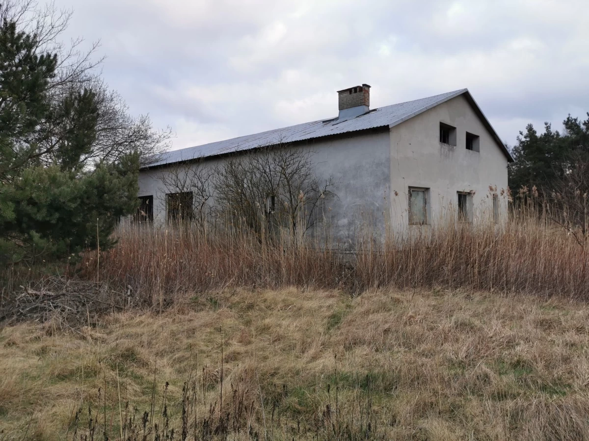 Działka z WZ i domem typu stodoła Sobienie Biskupie, Otwock, Karczew