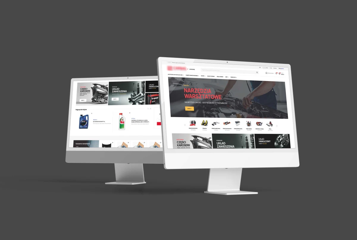 Sprzedam motoryzacyjny sklep internetowy + aplikacja mobilna