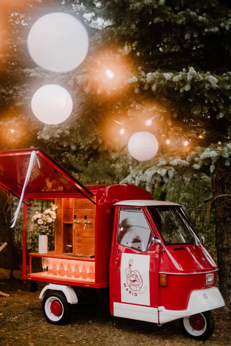 Piaggio Ape 50 - prosecco van - gotowy biznes mobilny bar Sprzedam Mława