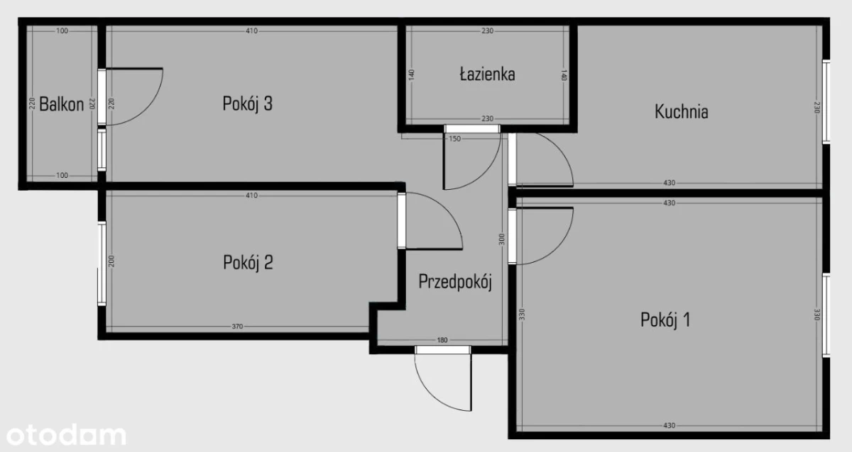 Sprzedam mieszkanie 3-pok. 48m² Płock, Jachowicza.