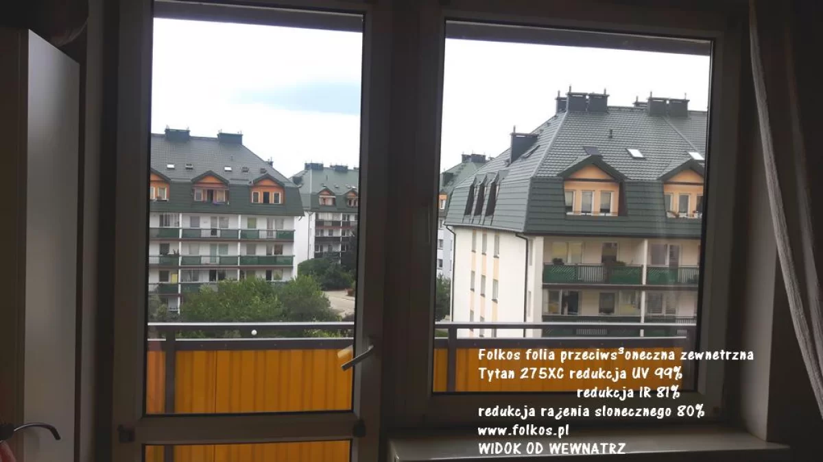 Folia zewnetrzne przeciwsłoneczne Bemowo, Bielany, Żoliborz- folie zapobiegające nadmiernemu nagrzewaniu pomieszczeń- Folkos folie przeciwsłoneczne