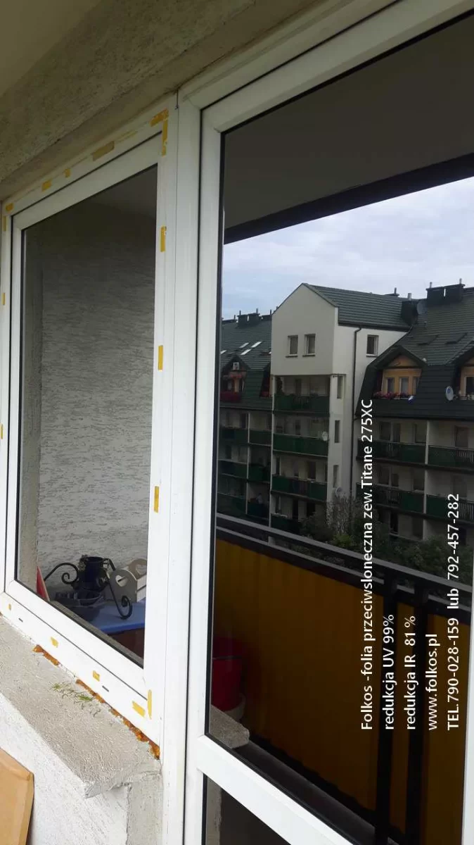 Folia zewnetrzne przeciwsłoneczne Bemowo, Bielany, Żoliborz- folie zapobiegające nadmiernemu nagrzewaniu pomieszczeń- Folkos folie przeciwsłoneczne