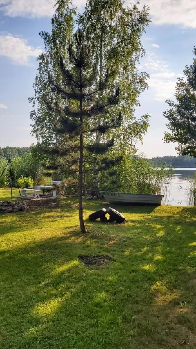 Domek na Mazurach z własną linią brzegową do wynajęcia na Mazurach.