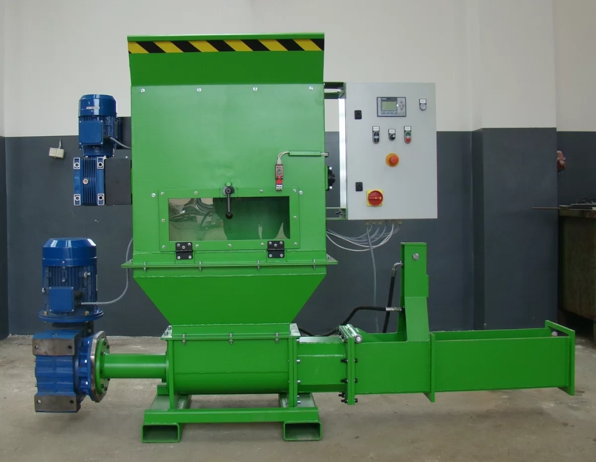 Kompaktor do styropianu, prasa EPS, brykieciarka EPS BARTONTECH C50 - nowa