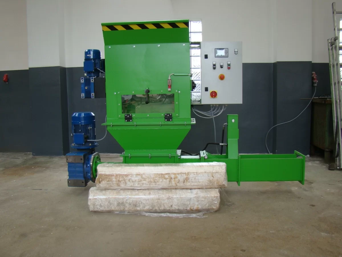 Kompaktor do styropianu, prasa EPS, brykieciarka EPS BARTONTECH C50 - nowa