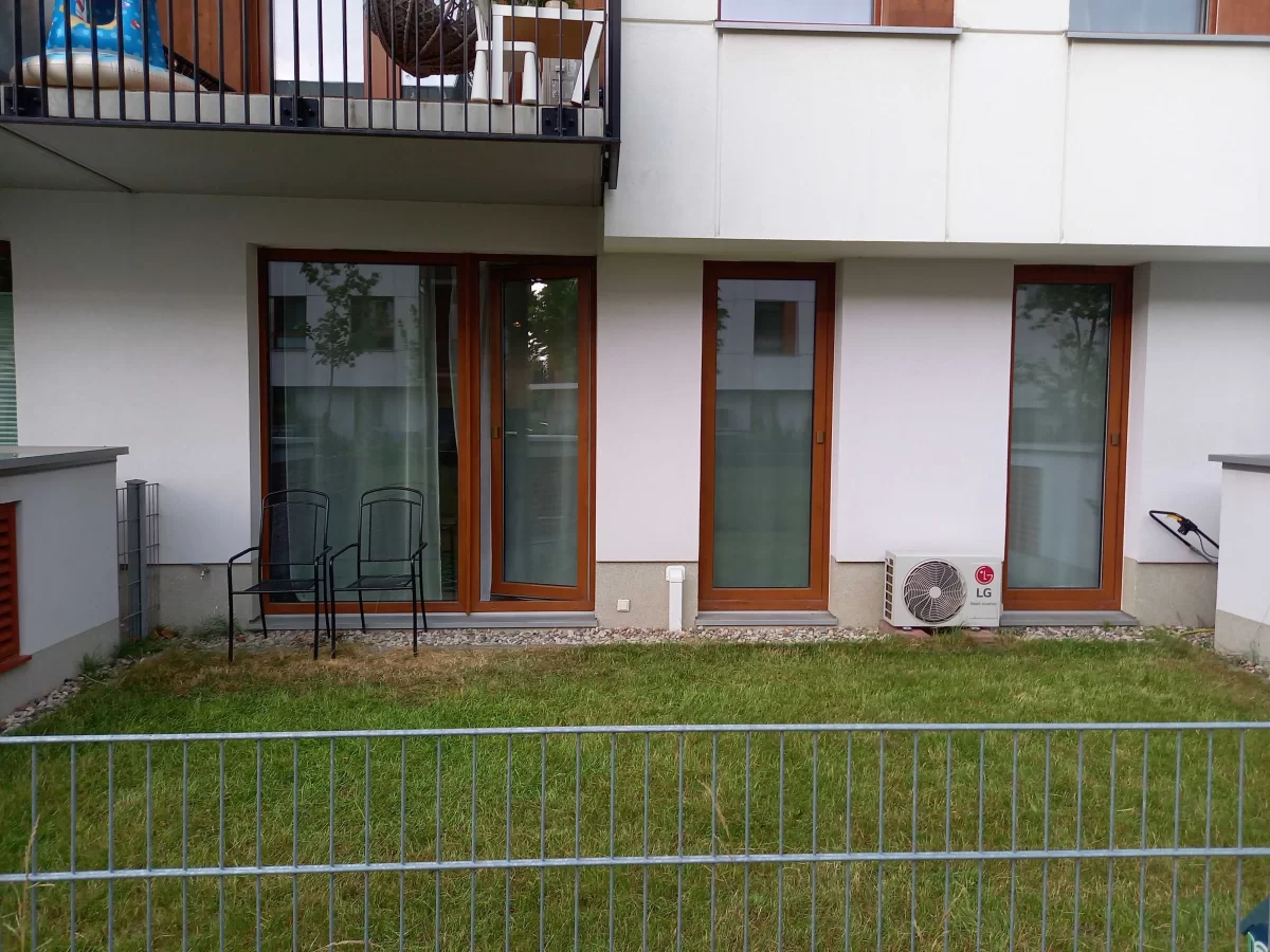 Wynajmę Mieszkanie 54 m2 z ogródkiem, parter, klimatyzacja, OD ZARAZ, garaż