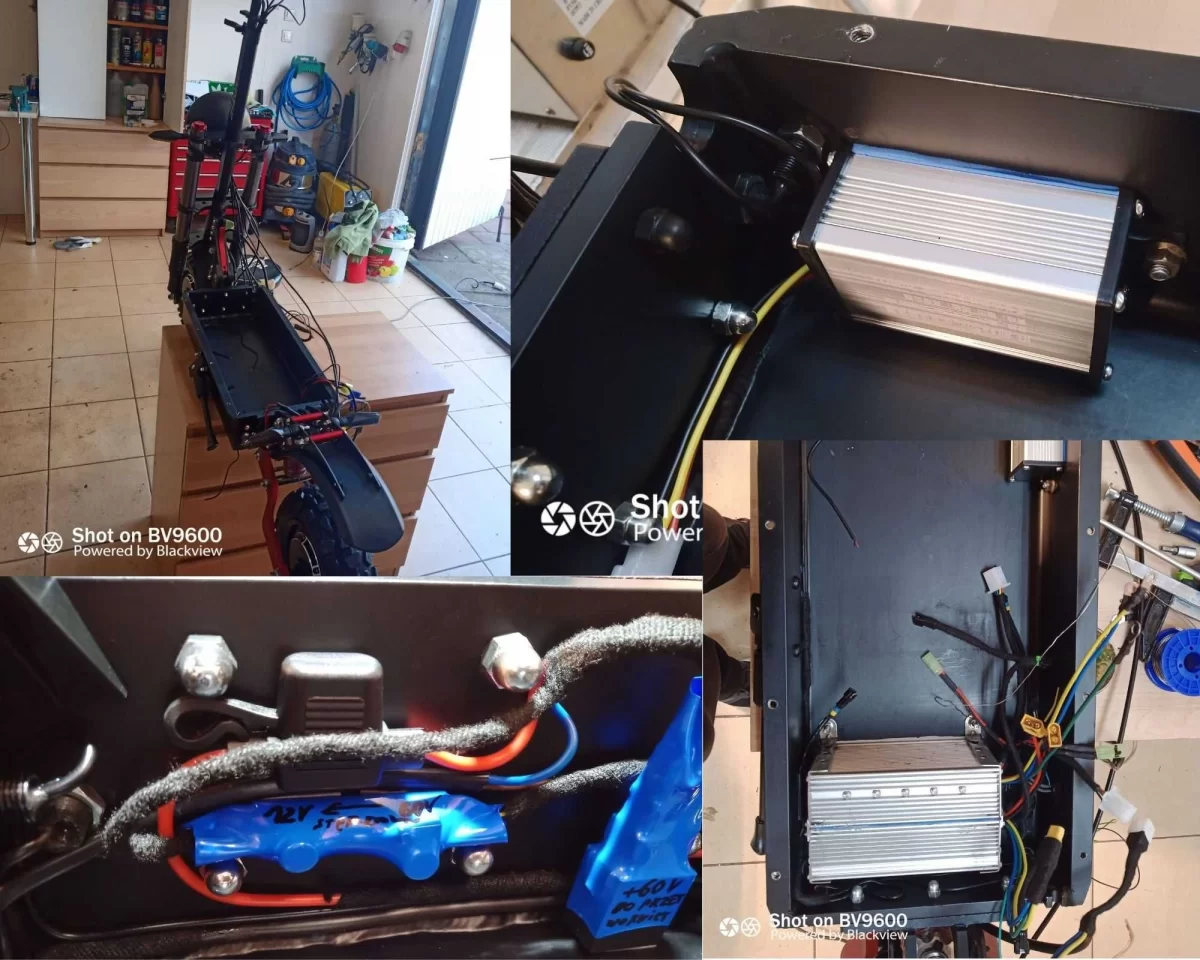Najmocniejsza Hulajnoga elektryczna Boyueda / Laotie Ti30 5600w 90km/h