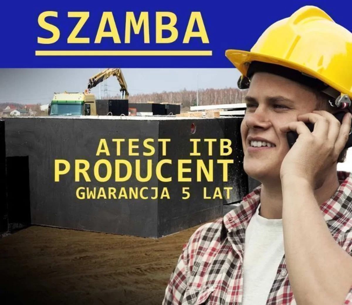 Szambo betonowe 10m3 szamba zbiornik TORUŃ MOJA WODA Producent PIWNICA