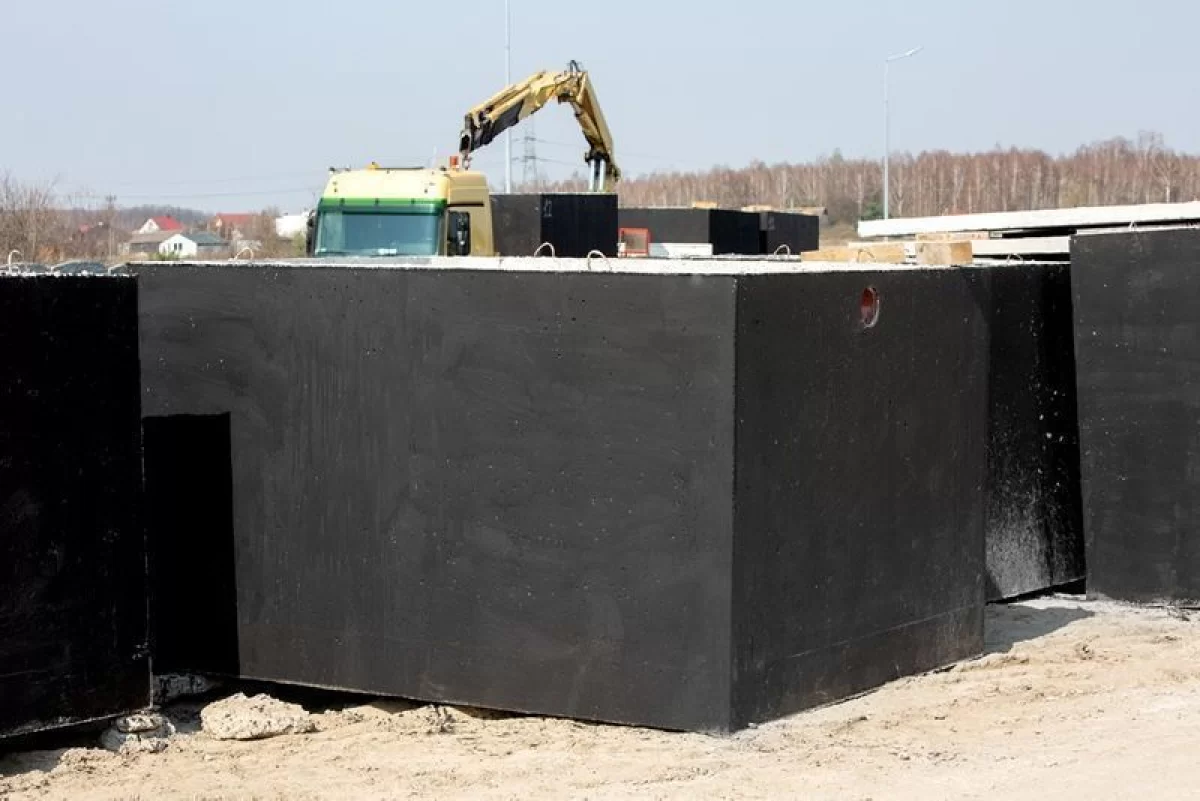 Szambo betonowe 10m3 szamba zbiornik TORUŃ MOJA WODA Producent PIWNICA