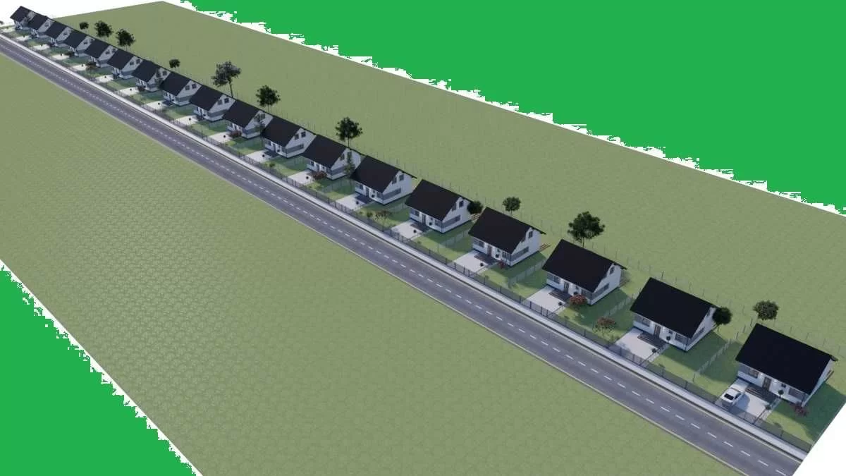 Nowy dom jednorodzinny Ciechanów na osiedlu