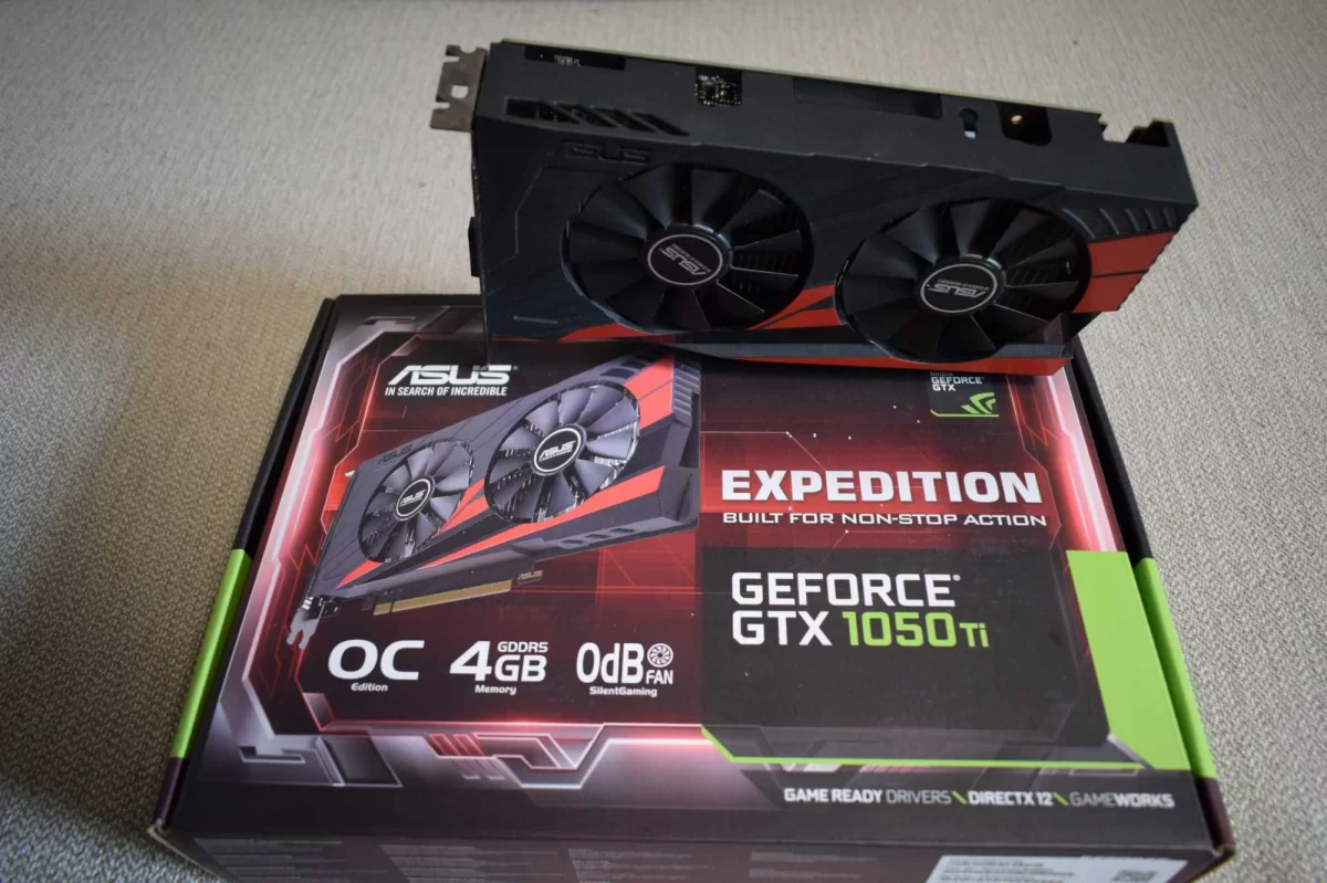 Asus Geforce GTX 1050Ti 4GB Expedition OC