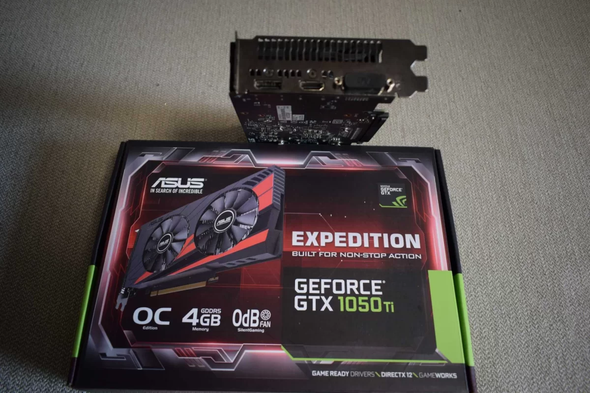 Asus Geforce GTX 1050Ti 4GB Expedition OC