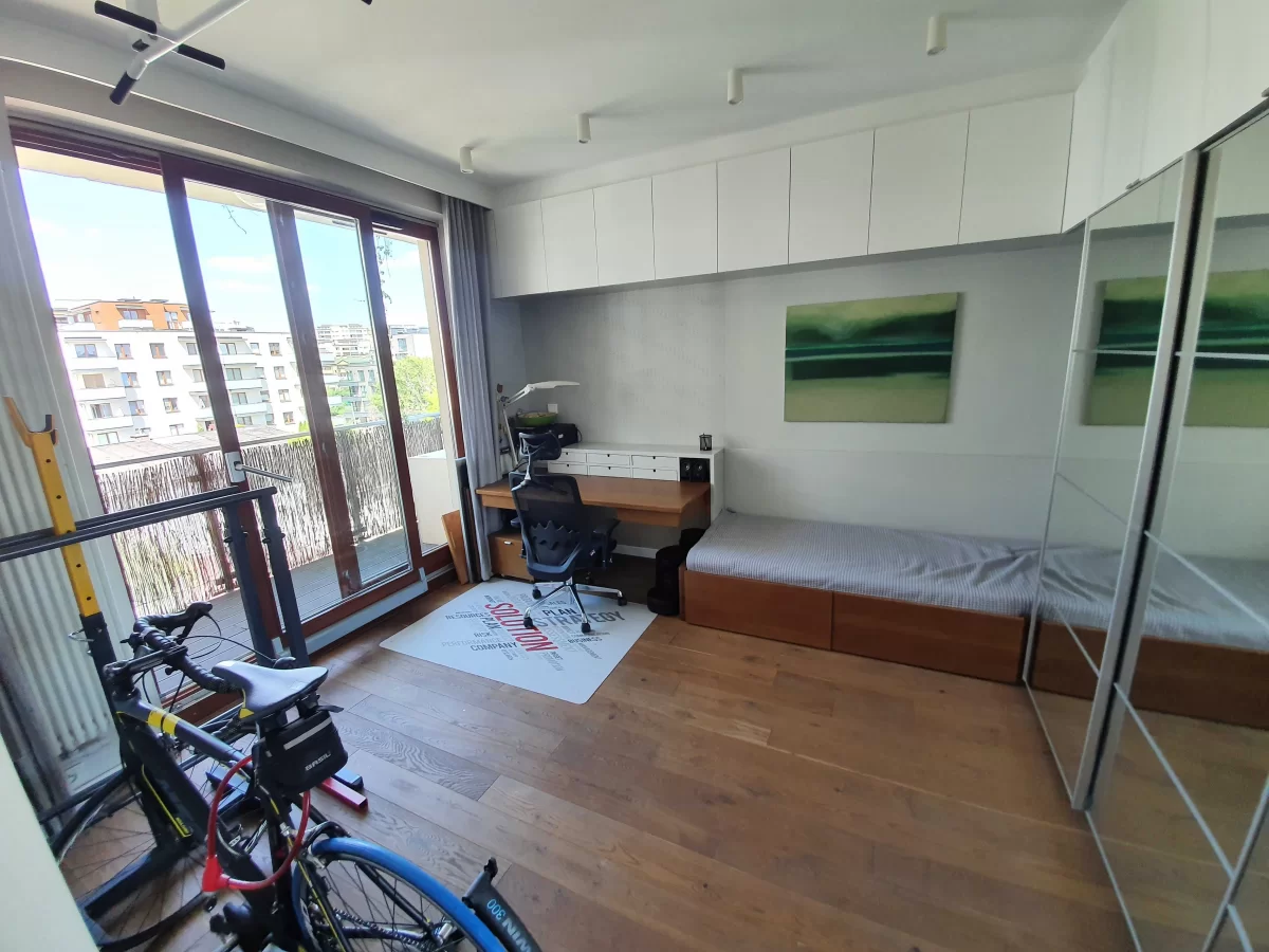 Wynajmę penthouse 3 pok z 100m2 ogrodem na dachu+2 garaż, bezpośrednio