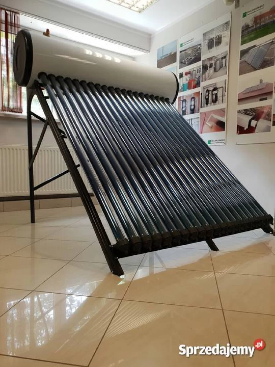 Ciśnieniowy kolektor słoneczny 200l ze stali nierdzewnej