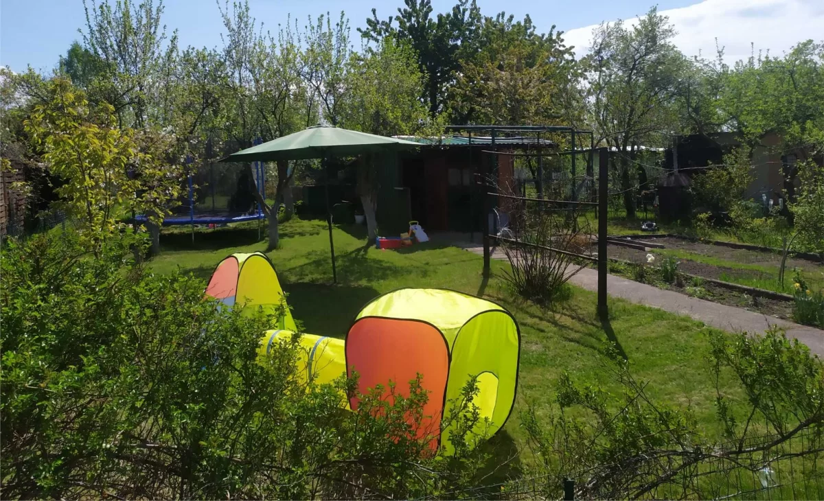 Ogródek działkowy-Działka Rekreacyjna-BROCHÓW | PRĄD,Trampolina i inne
