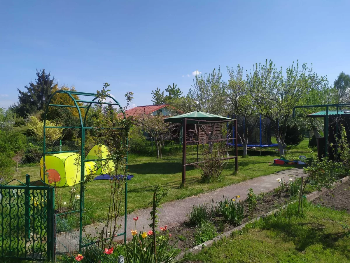 Ogródek działkowy-Działka Rekreacyjna-BROCHÓW | PRĄD,Trampolina i inne