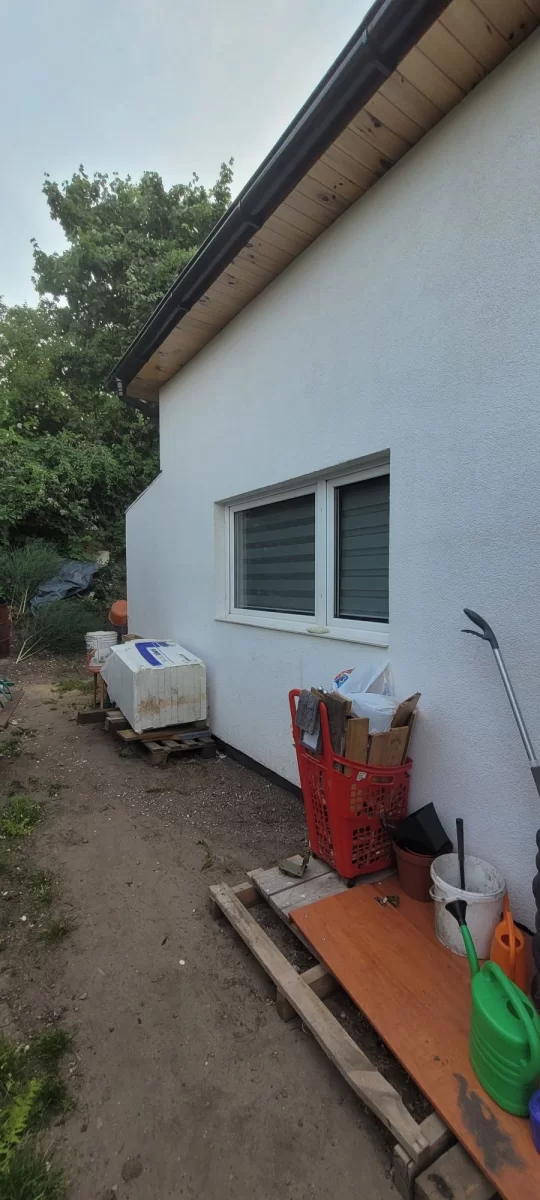 Działka rod nowym domkiem