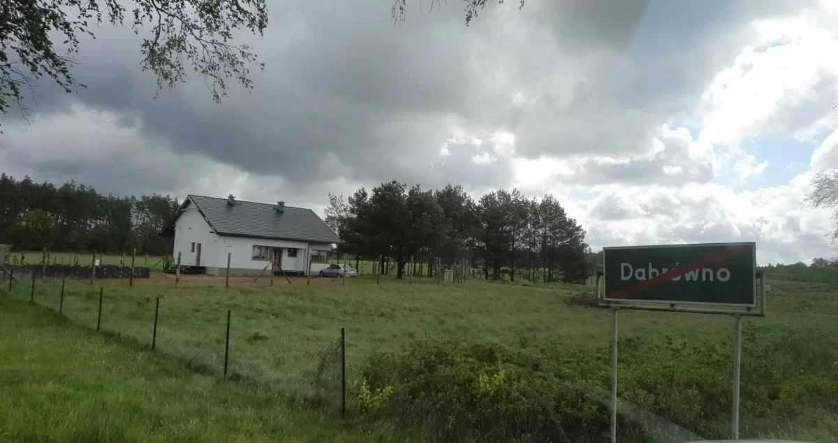 Działka budowlana na Kaszubach Dąbrówno , prywatnie , jezioro