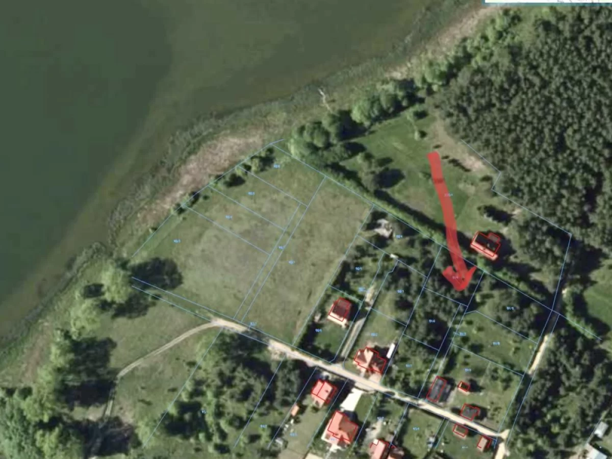 Spychowo Mazury działka nad jeziorem
