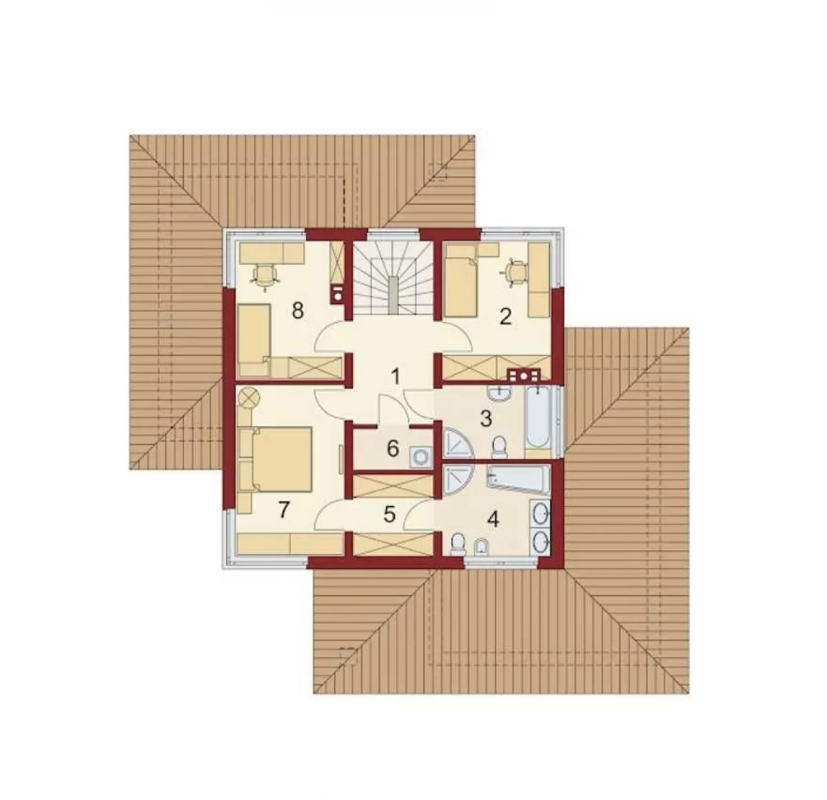 Dom jednorodzinny 181 m2, działka 1630 m2 Łódź Ruda Willowa
