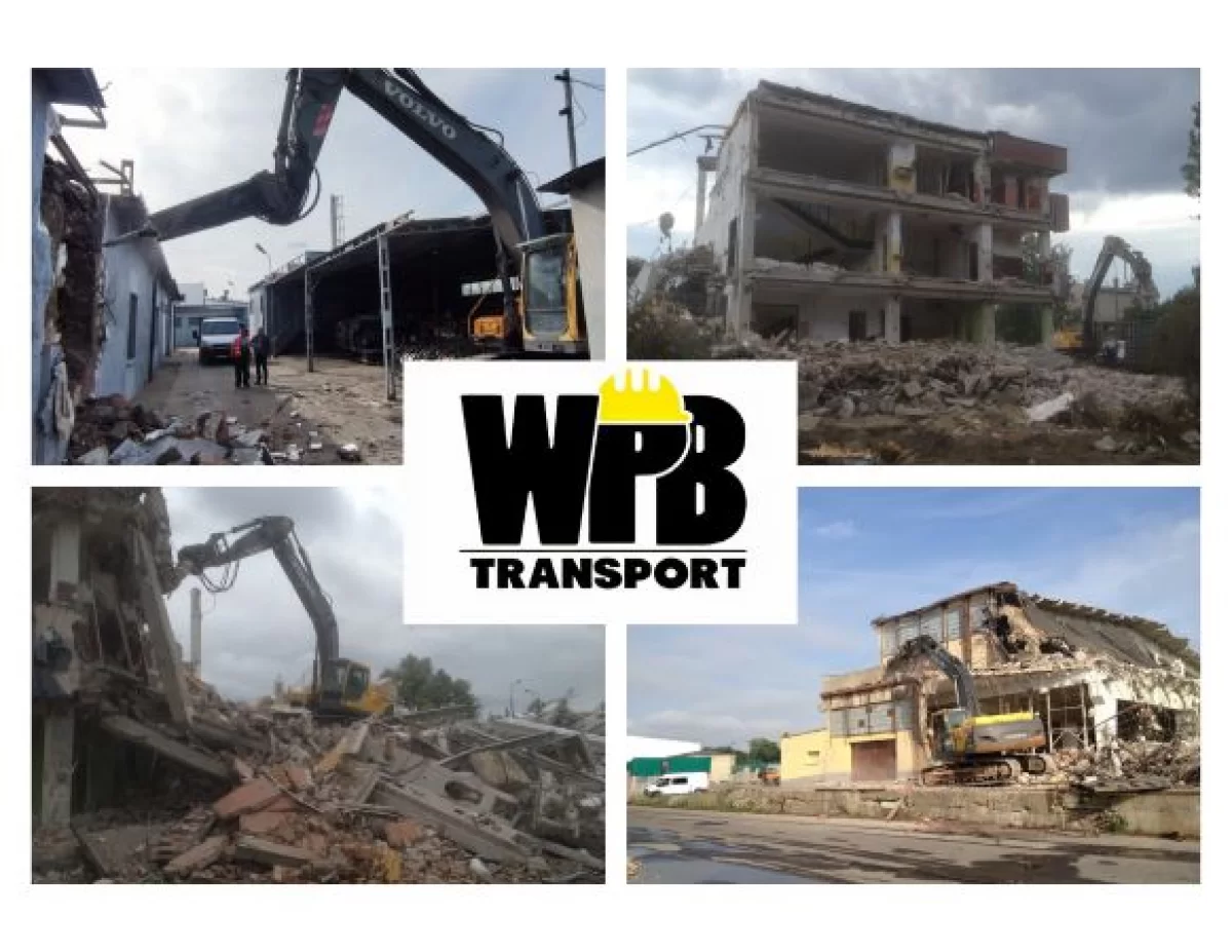 Rozbiórki i Wyburzenia, Transport, Kruszenie Gruzu, Roboty Ziemne, Recykling Materiałów Budowlanych