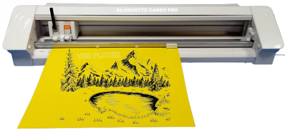 Ploter Silhouette Cameo Pro - wycinanie dekoracji florystycznych, etykiet informacyjnych