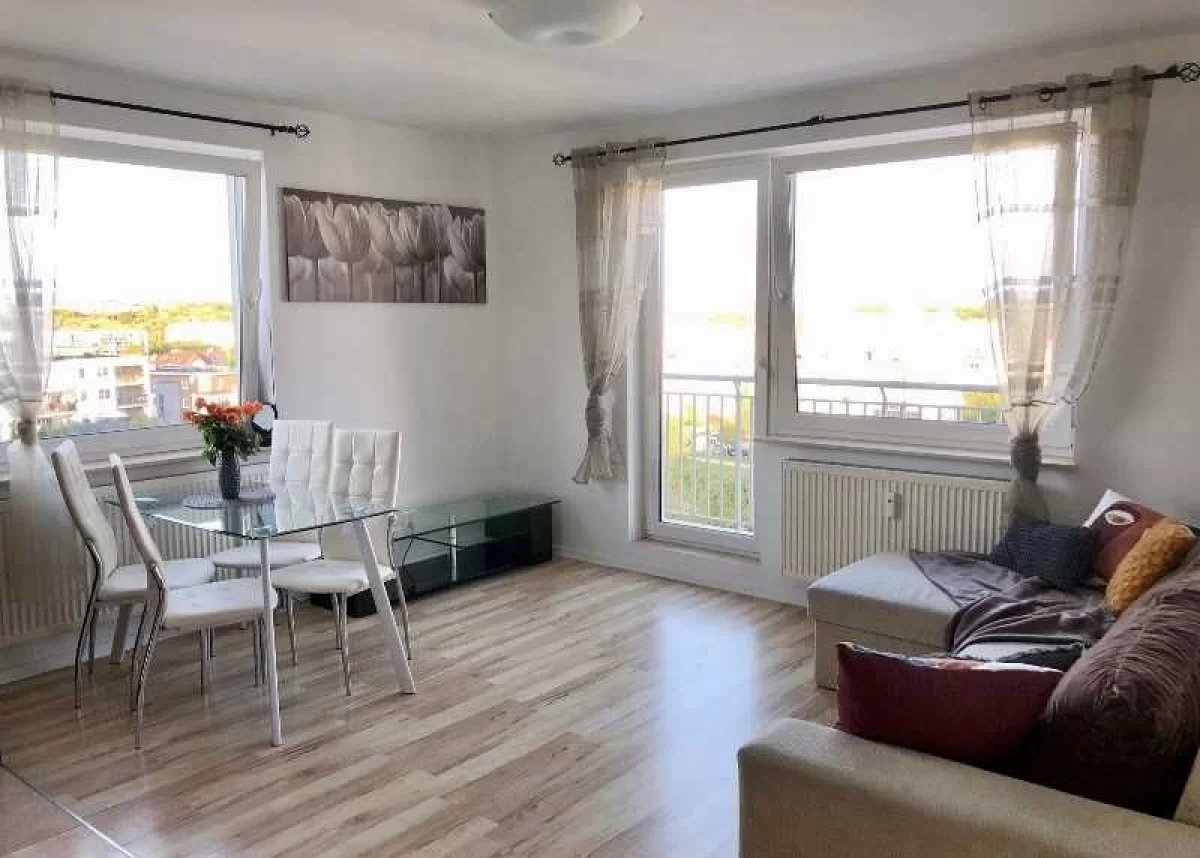 2 pokoje, umeblowane na zamkniętym osiedlu Gdańsk