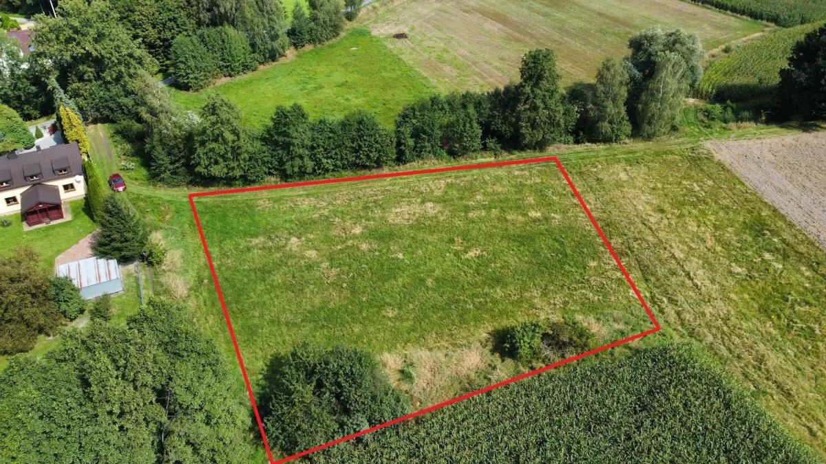 Działka budowlana Chybie 21.5 ara