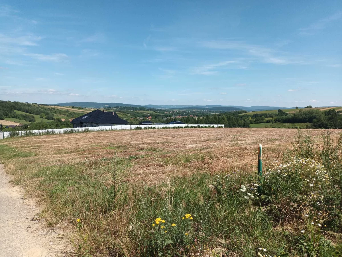 Bieszczady zach./Beskid Niski -działka budowlana na wzgórzu! bezpośred