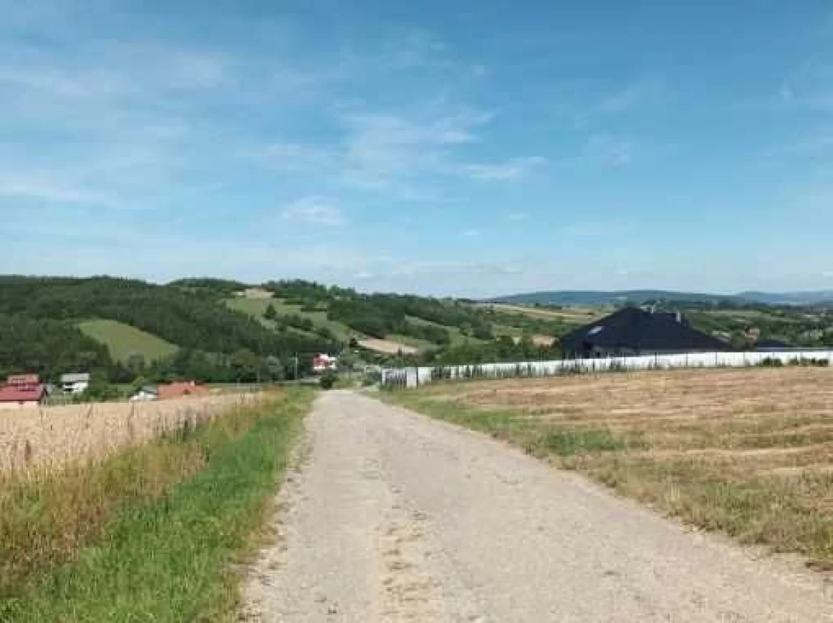 Bieszczady zach./Beskid Niski -działka budowlana na wzgórzu! bezpośred