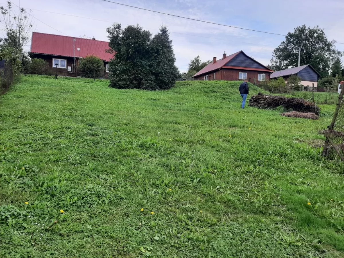 Działka z warunkami zabudowy w Bieszczadach 30 km od Arłamowa