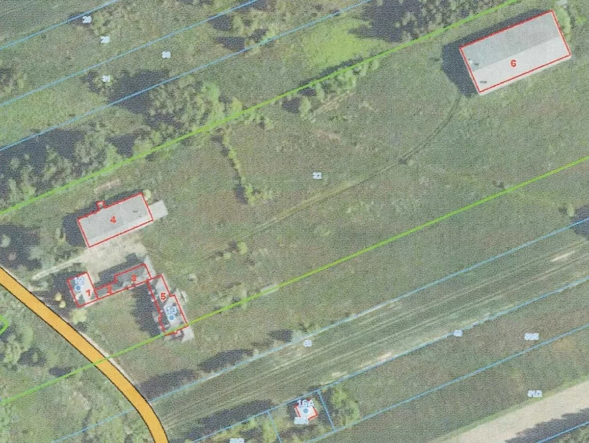 Gospodarstwo 6,5 ha Woźniki Śl domy, warsztat, chlewnia, garaże, las