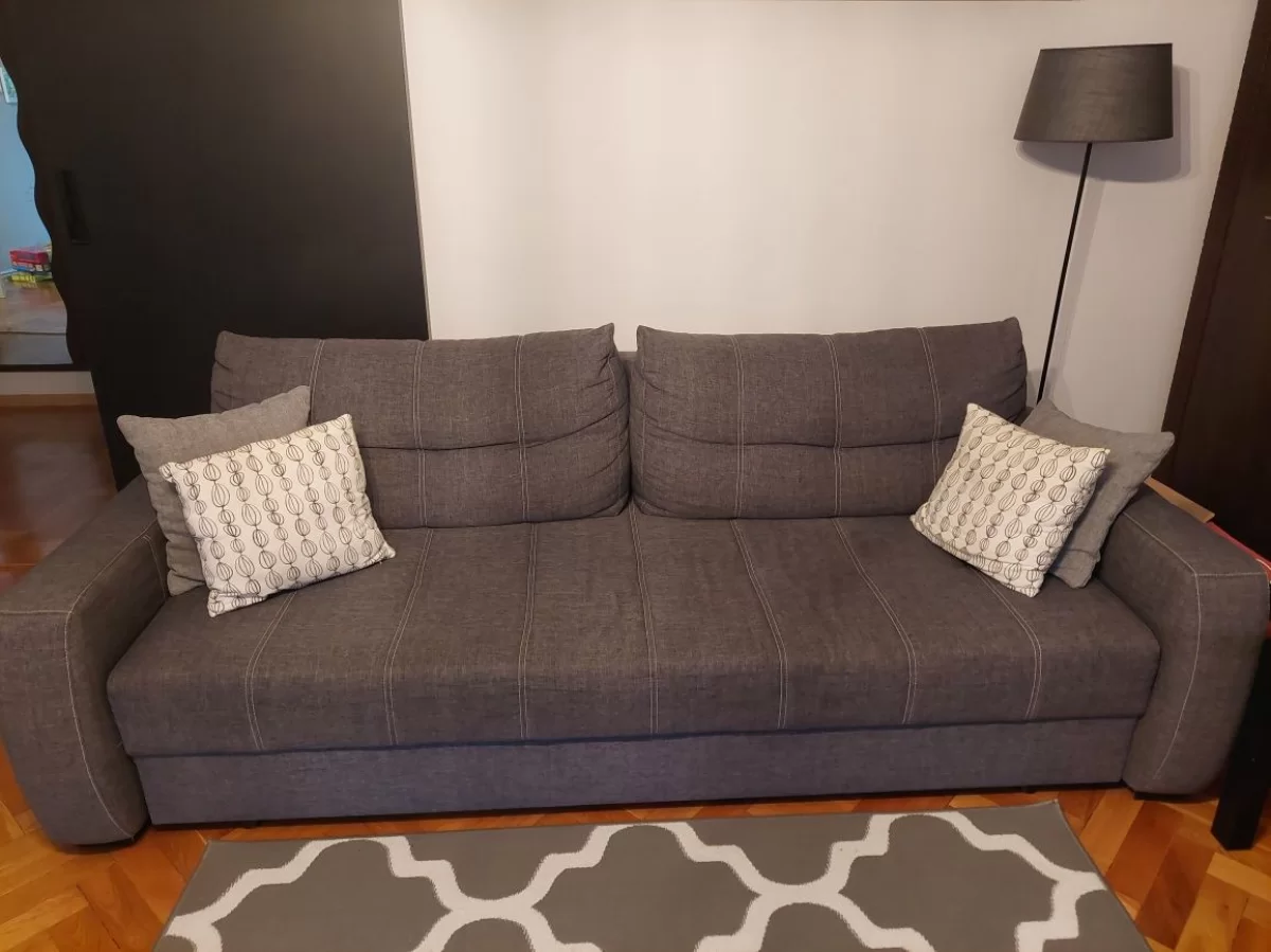 Sofa z funkcją spania.