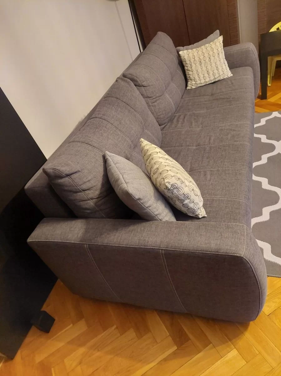 Sofa z funkcją spania.