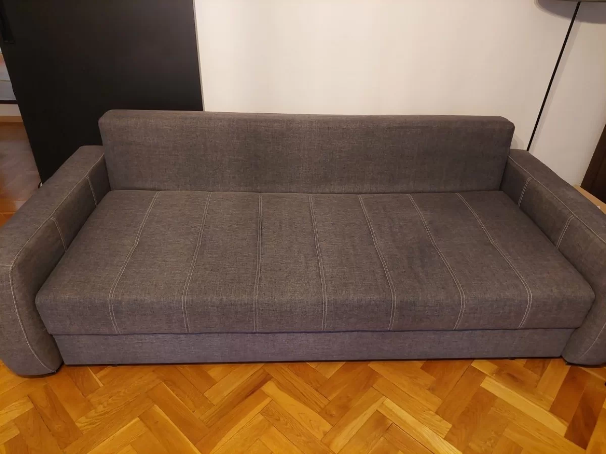 Sofa z funkcją spania.