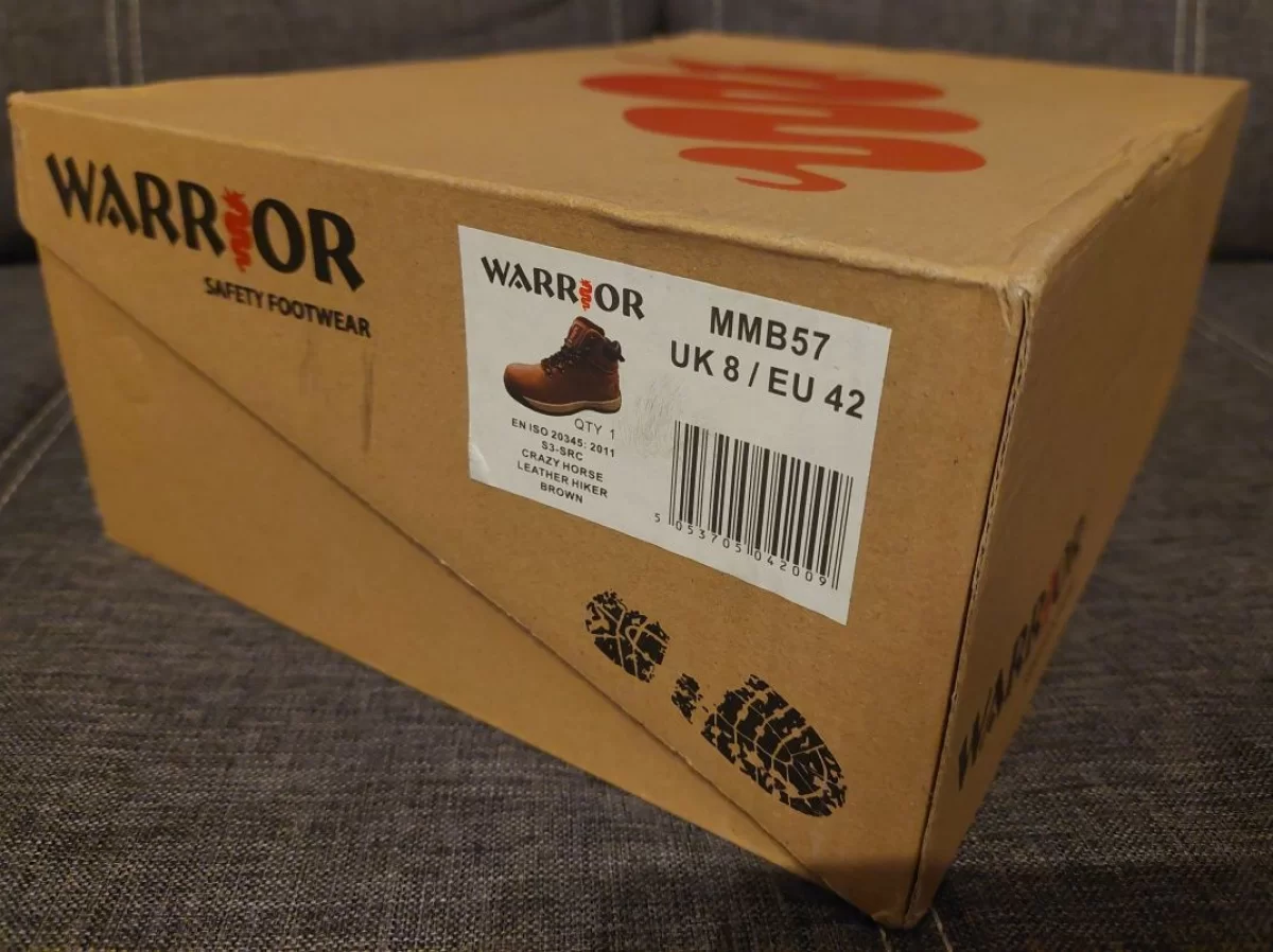 Buty robocze rozmiar 42. Warrior oddychające z UK