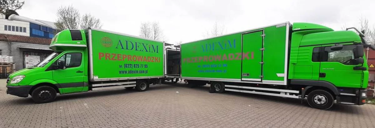 Przeprowadzki Warszawa - firma przeprowadzkowa Adexim