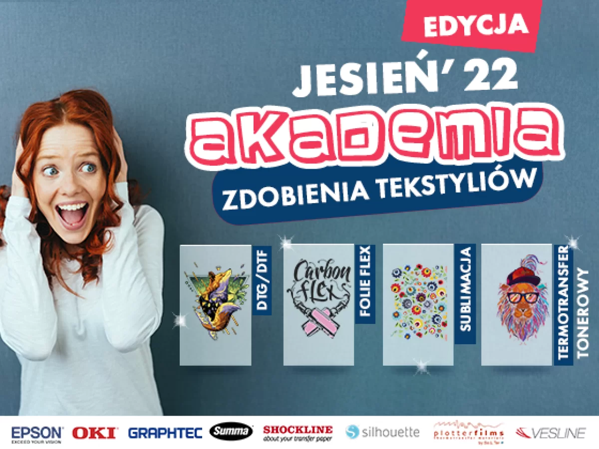 Warsztaty zdobienia tekstyliów, odzieży, gadżetów - sublimacja, termotransfser, najnowsze technologie